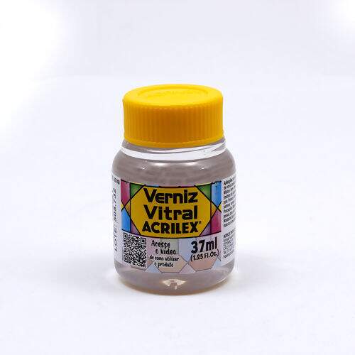 Verniz Acrilex Vitral Incolor Ref.08140 - c/37ml