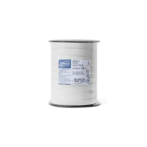 Elástico para MÁSCARA Zanotti Jaraguá Branco 15 - 14mm c/100m