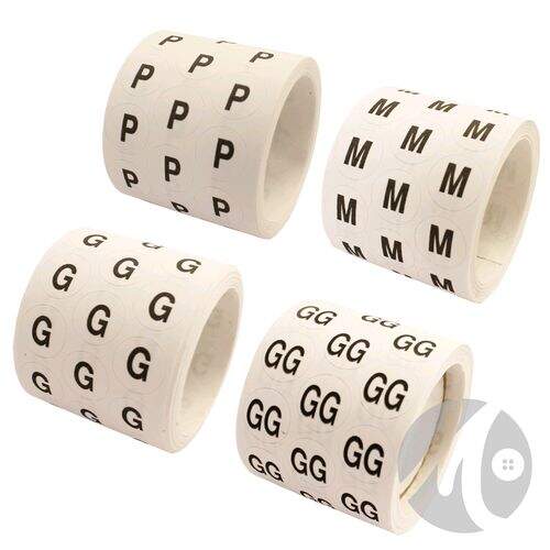 Etiqueta Papel Autoadesiva Tamanhos - c/5 rolos