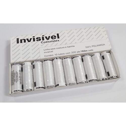Linha Costuratudo Invisível - Caixa c/10 Unidades