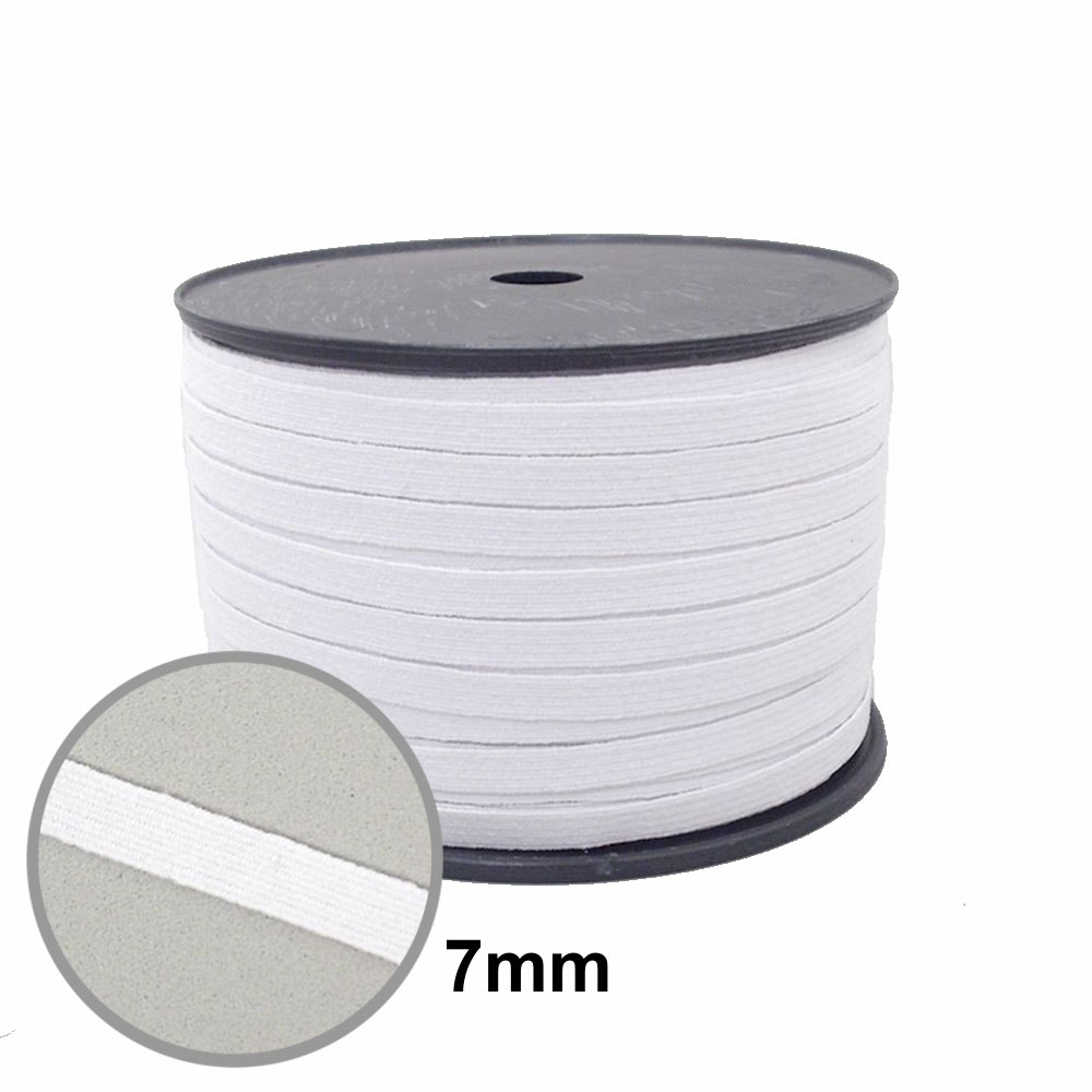 Top Qualità 2MM Corda Elastica, Nero O Bianco 100MTR Rotolo, Arte - Foto 11