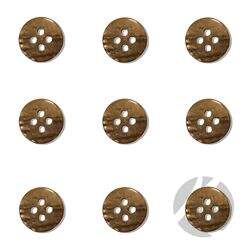 Botão de Camisa 4 Furos Corozita 1041-32 20mm c/24UN