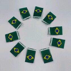 Etiqueta Najar 57770 Bandeira do Brasil - c/10un