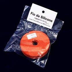 Fio de Silicone 0,6 mm - Rolo c/ 100 m
